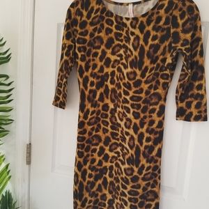 Tiger Leopard Animal Small Dress